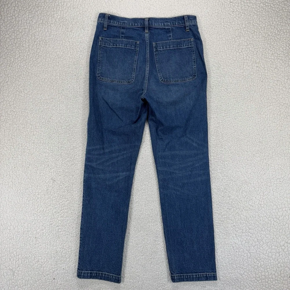 Madewell Full Length Classic Straight Jeans Women's 29 (32x29) Modern Minimalist
